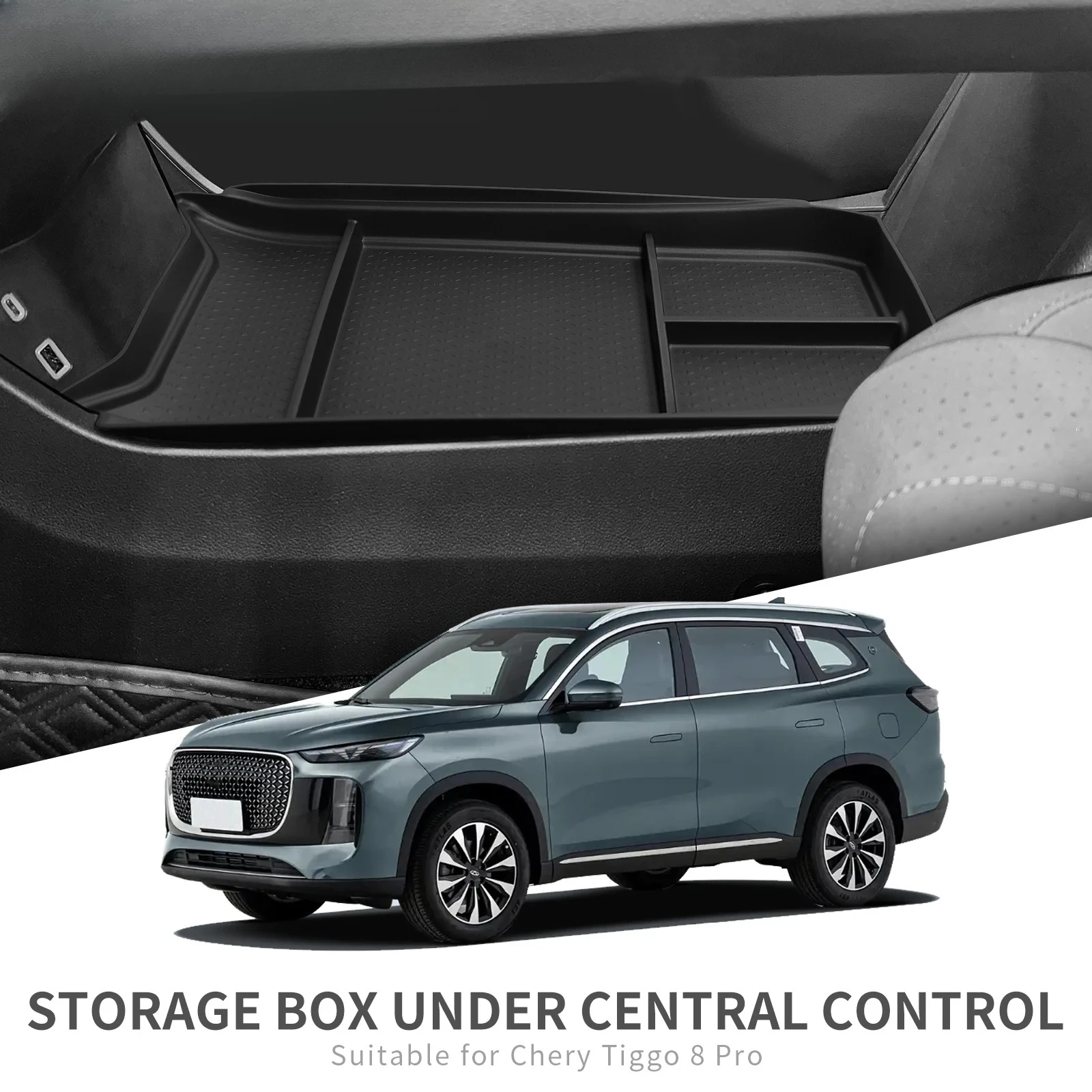 for Chery Tiggo 8 Pro/8 Pro Max 2024 2025 Center Console Lower Storage Box Accessories Storage Tray Case Fit for Left Rudder
for Chery Tiggo 8 Pro/8 Pro Max 2024 2025 Center Console Lower Storage Box Accessories Storage Tray Case Fit for Left Rudder