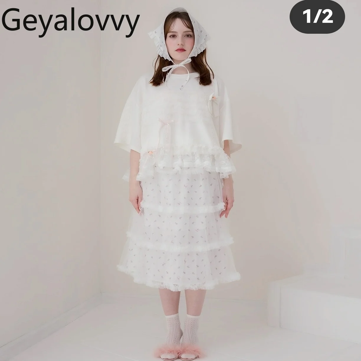 Sweet Girl Floral Tulle Cake Skirt Summer New Japanese Style High-waisted Layered Versatile A-line Mid-length Skirts for Women
Sweet Girl Floral Tulle Cake Skirt Summer New Japanese Style High-waisted Layered Versatile A-line Mid-length Skirts for Women