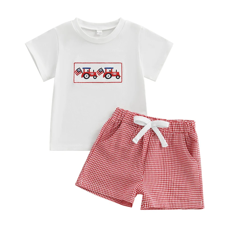 4th Of July Baby Boy Girl Outfit Toddler Truck Flag T Shirt Top Shorts Fourth Of July Outfits Cute Summer Clothes
4th Of July Baby Boy Girl Outfit Toddler Truck Flag T Shirt Top Shorts Fourth Of July Outfits Cute Summer Clothes
