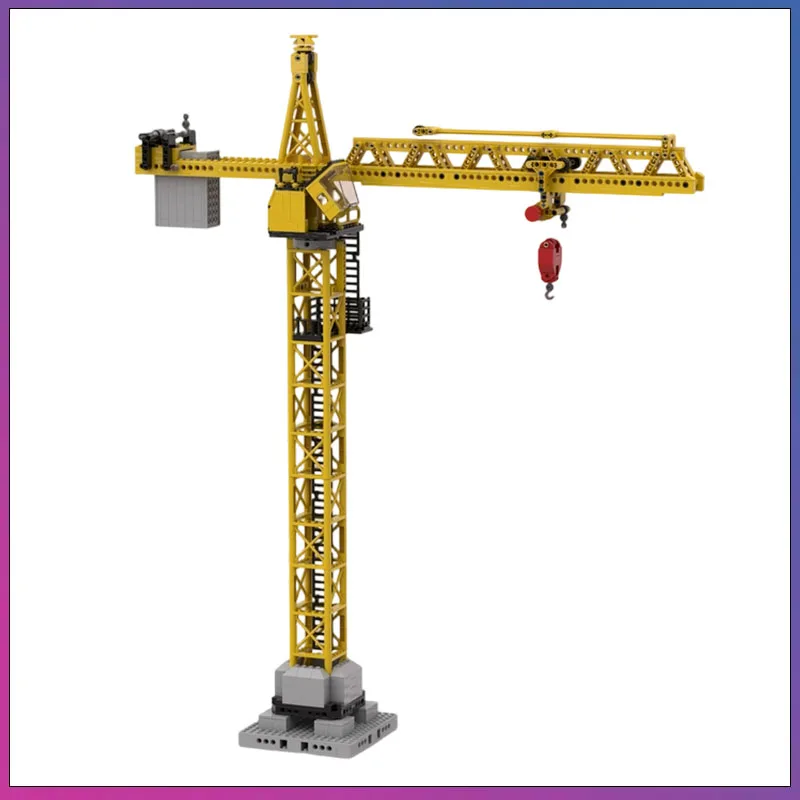 581 деталь MOC: Модульная модель башенного крана, строительные блоки, кирпичи, конструктор DIY, креативная сборная игрушка, подарок для детей и взрослых
581 деталь MOC: Модульная модель башенного крана, строительные блоки, кирпичи, конструктор DIY, креативная сборная игрушка, подарок для детей и взрослых