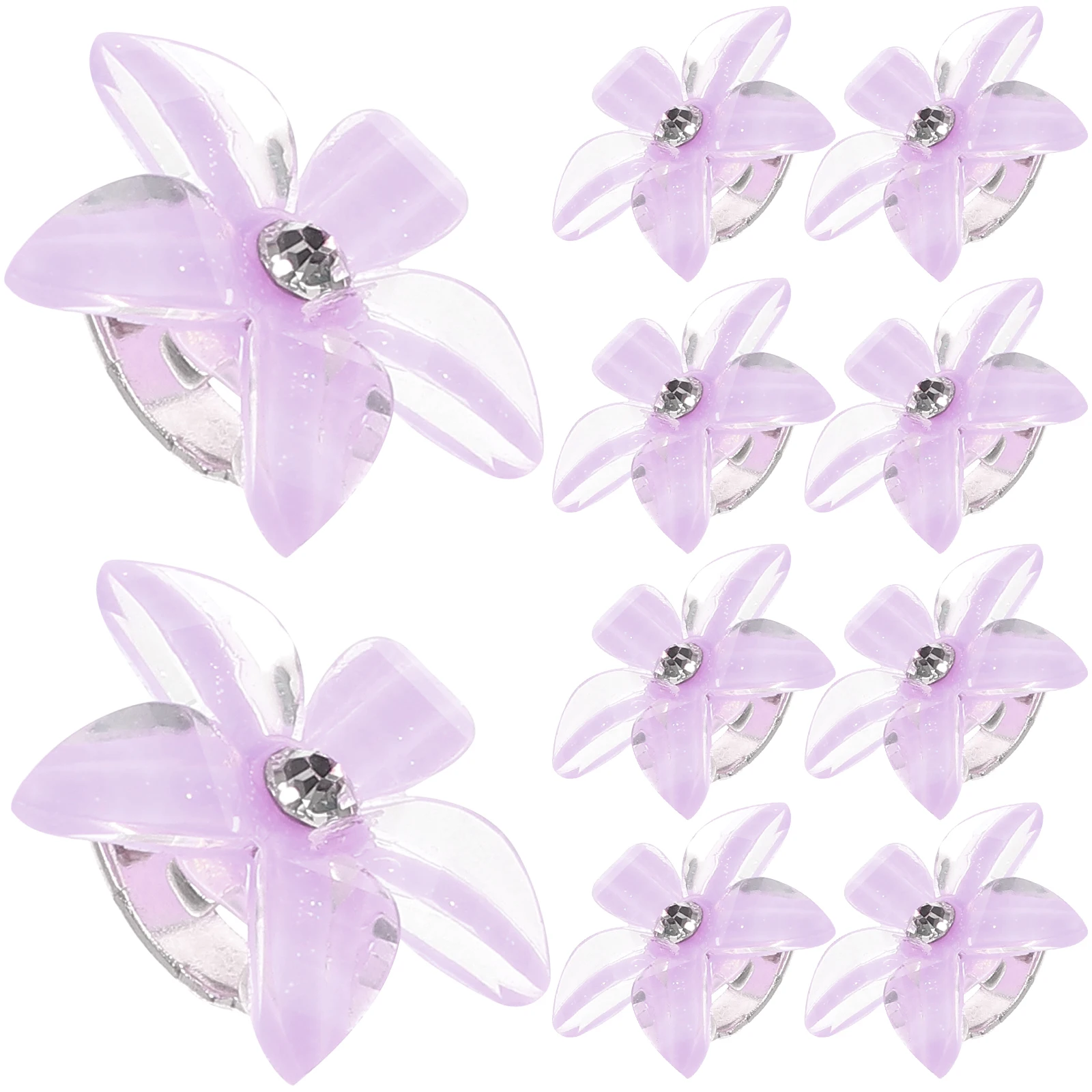 10 Pcs Children Hair Clips Small Flower Claw Clips for Girls Delicate Mini Accessories Hair Jewelry Travel Office Use
10 Pcs Children Hair Clips Small Flower Claw Clips for Girls Delicate Mini Accessories Hair Jewelry Travel Office Use