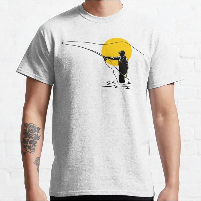 Fly Fishing Retro Outdoors sport gift for fishermen Short-sleeve crewneck T-shirt large size Adult Tops S-6xl
Fly Fishing Retro Outdoors sport gift for fishermen Short-sleeve crewneck T-shirt large size Adult Tops S-6xl