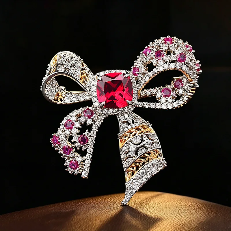 2026 Luxury Premium Bow Brooch and Pins Fashion Versatile Bright Corsage Suit Coat Elegant Accessories for Mother's Day Gift
2026 Luxury Premium Bow Brooch and Pins Fashion Versatile Bright Corsage Suit Coat Elegant Accessories for Mother's Day Gift