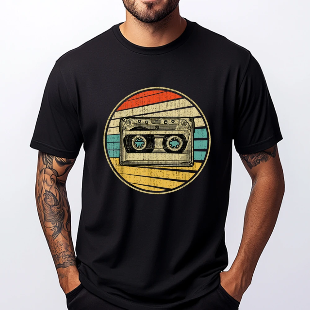 Vintage Audio Cassette Music 80s 90s Cute Oversized T Shirt Men's Clothes Halloween Graphic Camisas De Hombre
Vintage Audio Cassette Music 80s 90s Cute Oversized T Shirt Men's Clothes Halloween Graphic Camisas De Hombre