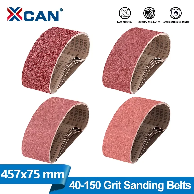 XCAN 5 шт. 75 × 457 мм шлифовальные ленты 40 # 60 # 80 # 100 # 120 # 150 # Шлифовальная машина с зернистостью Абразивная лента для шлифования дерева, металла, пластика
XCAN 5 шт. 75 × 457 мм шлифовальные ленты 40 # 60 # 80 # 100 # 120 # 150 # Шлифовальная машина с зернистостью Абразивная лента для шлифования дерева, металла, пластика
