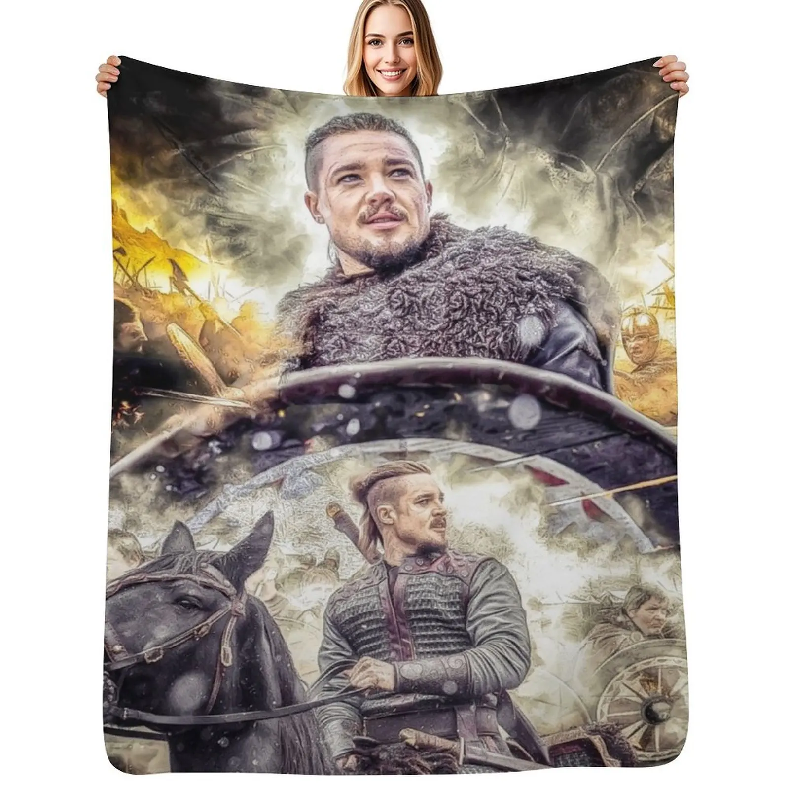 The Last Kingdom Throw Blanket Cute Multi-Purpose Beach For Sofa Thin Blankets 
The Last Kingdom Throw Blanket Cute Multi-Purpose Beach For Sofa Thin Blankets
