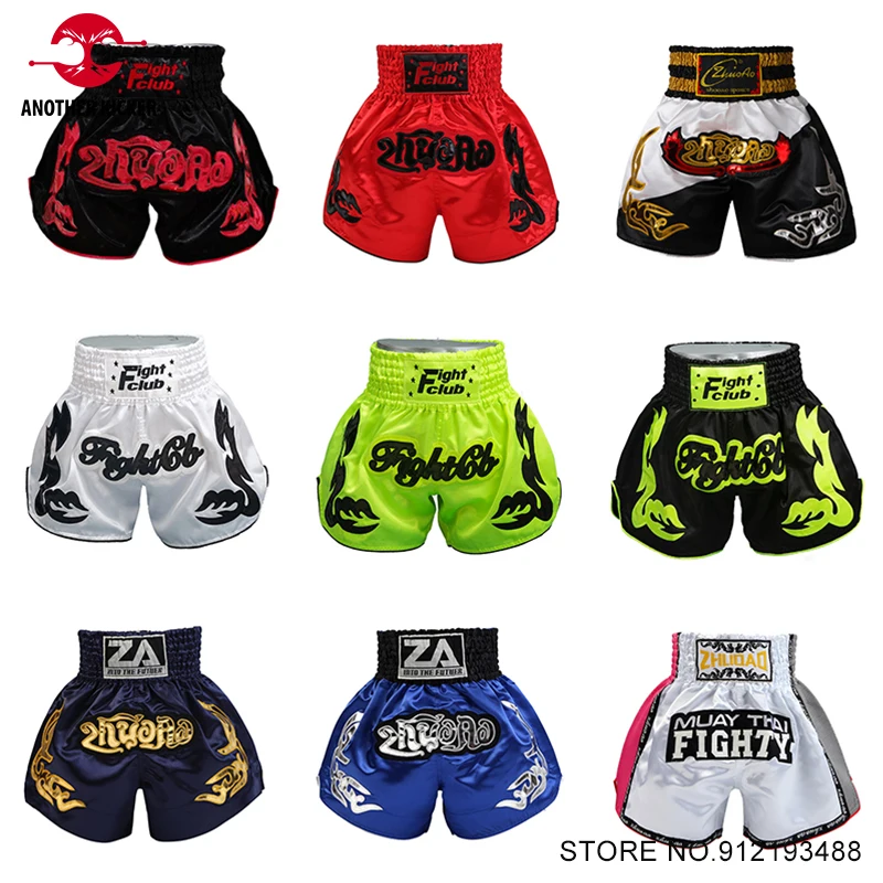 Muay Thai Shorts Satin Thai Boxing Shorts Men Women Kids Embroidery MMA Boxing Clothing Combat Kickboxing Cage Fight Pants Black
Muay Thai Shorts Satin Thai Boxing Shorts Men Women Kids Embroidery MMA Boxing Clothing Combat Kickboxing Cage Fight Pants Black