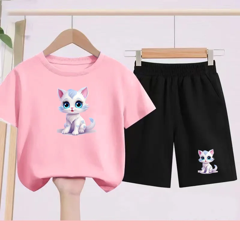 Summer Sports Quick-drying T-shirt for Boys and Girls Aged 3-13, Animated Charming Little Rabbit Set, Summer T-shirt + Shorts
Summer Sports Quick-drying T-shirt for Boys and Girls Aged 3-13, Animated Charming Little Rabbit Set, Summer T-shirt + Shorts