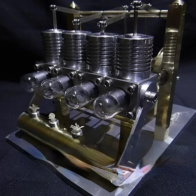 Stirling Engine Eight-cylinder Engine Micro Mini Generator Alpha Birthday Gift Scientific Physics Experiment Cool Metal Toy
Stirling Engine Eight-cylinder Engine Micro Mini Generator Alpha Birthday Gift Scientific Physics Experiment Cool Metal Toy