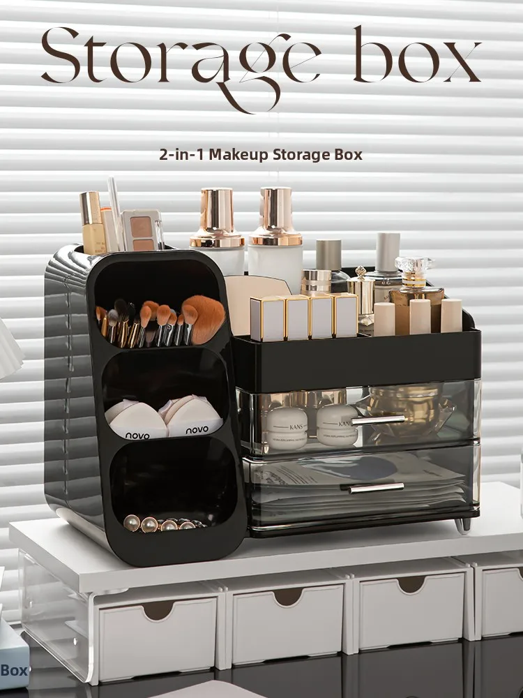 Desktop eup Storage Box Multi-Layer Organizer for Lipsti Eyebrow Pencil Cosmetic Holder Simptic Design Plastic Material
Desktop eup Storage Box Multi-Layer Organizer for Lipsti Eyebrow Pencil Cosmetic Holder Simptic Design Plastic Material