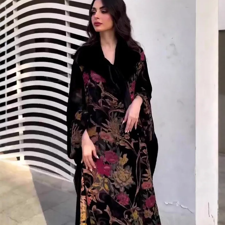 Женская абайя-кардиган на Ид, открытый тренчкот, платье, мусульманская джалабия, длинное платье для Рамадана, праздничный кафтан, арабская длинная роба, марокканский дубайский кафтан
Женская абайя-кардиган на Ид, открытый тренчкот, платье, мусульманская джалабия, длинное платье для Рамадана, праздничный кафтан, арабская длинная роба, марокканский дубайский кафтан