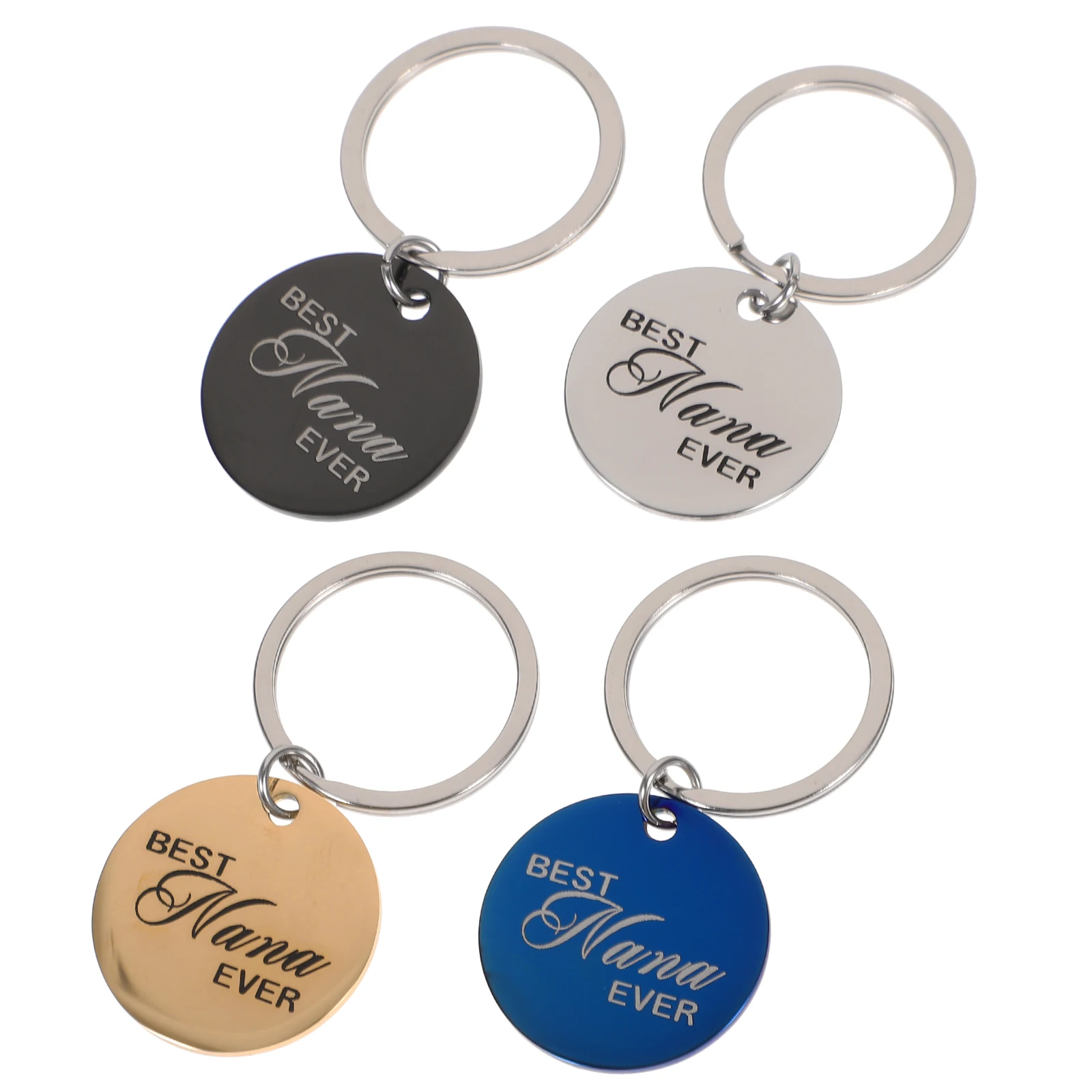 4 Pcs Cat Pet ID Card Keychain Puppy Accessories Animal Stainless Steel Name Tags for Dogs
4 Pcs Cat Pet ID Card Keychain Puppy Accessories Animal Stainless Steel Name Tags for Dogs