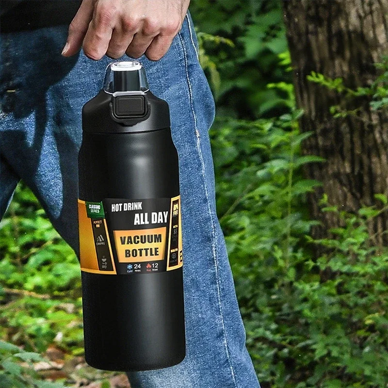 1500ML Tumbler Large Capacity Stainless Steel Water Bottle Drinking Bottle Outdoor Sport Camping Men's Gym Water Bottle Thermal
1500ML Tumbler Large Capacity Stainless Steel Water Bottle Drinking Bottle Outdoor Sport Camping Men's Gym Water Bottle Thermal