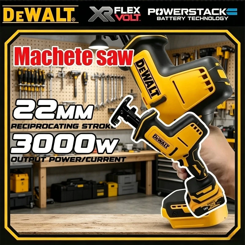 Аккумуляторная сабельная пила DEWALT 18V DCS369 MAX* для работы одной рукой – универсальный инструмент для быстрой резки дерева, металла и труб
Аккумуляторная сабельная пила DEWALT 18V DCS369 MAX* для работы одной рукой – универсальный инструмент для быстрой резки дерева, металла и труб