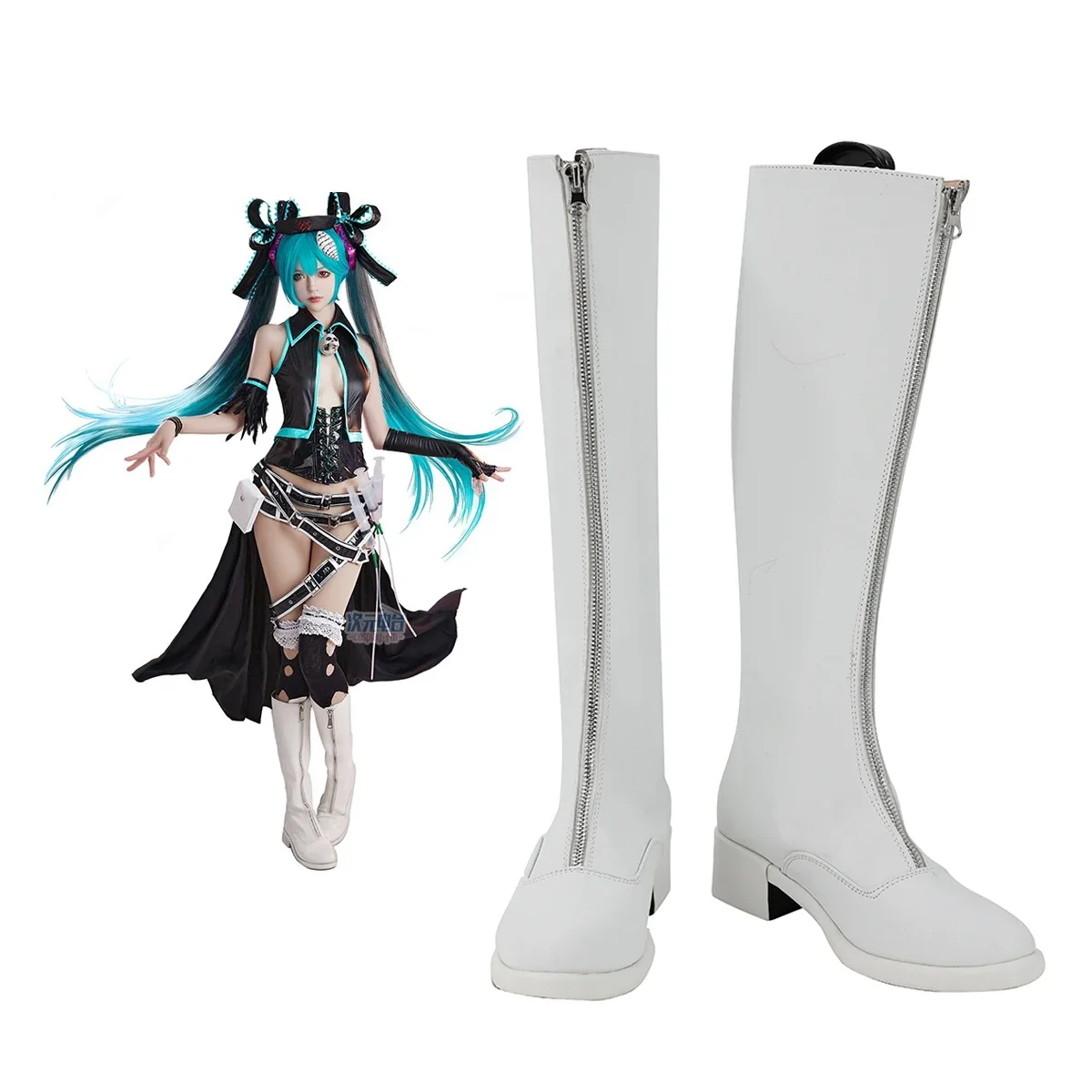 Karune SHI-E Shiie Calcium Cosplay Boots White Leather Shoes Custom Made Any Size for Unisex
Karune SHI-E Shiie Calcium Cosplay Boots White Leather Shoes Custom Made Any Size for Unisex