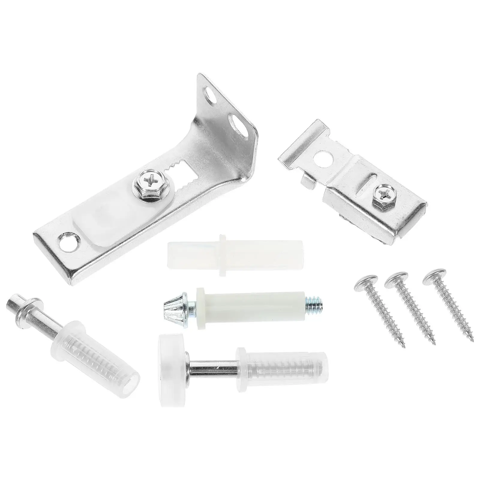 Sliding Door Hardware 1 Set 9pcs Aluminum Alloy Closet Repair Kit Bifold Folding Pivot Barn Door Guide Rail Durability
Sliding Door Hardware 1 Set 9pcs Aluminum Alloy Closet Repair Kit Bifold Folding Pivot Barn Door Guide Rail Durability