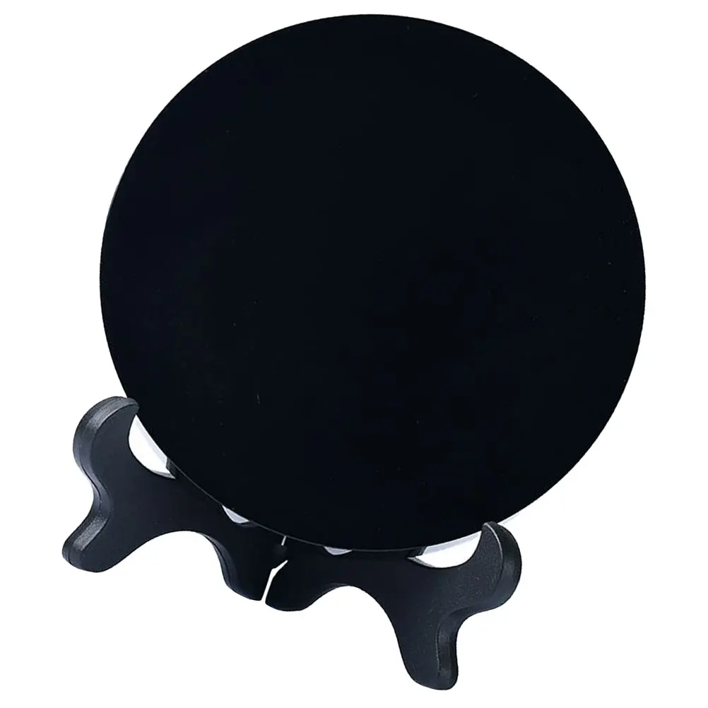 1 set Obsidian Mirror 6cm Round Black Scrying Mirrors Table Centerpiece Home Decor Meditation Desk Centerpieces Stones
1 set Obsidian Mirror 6cm Round Black Scrying Mirrors Table Centerpiece Home Decor Meditation Desk Centerpieces Stones