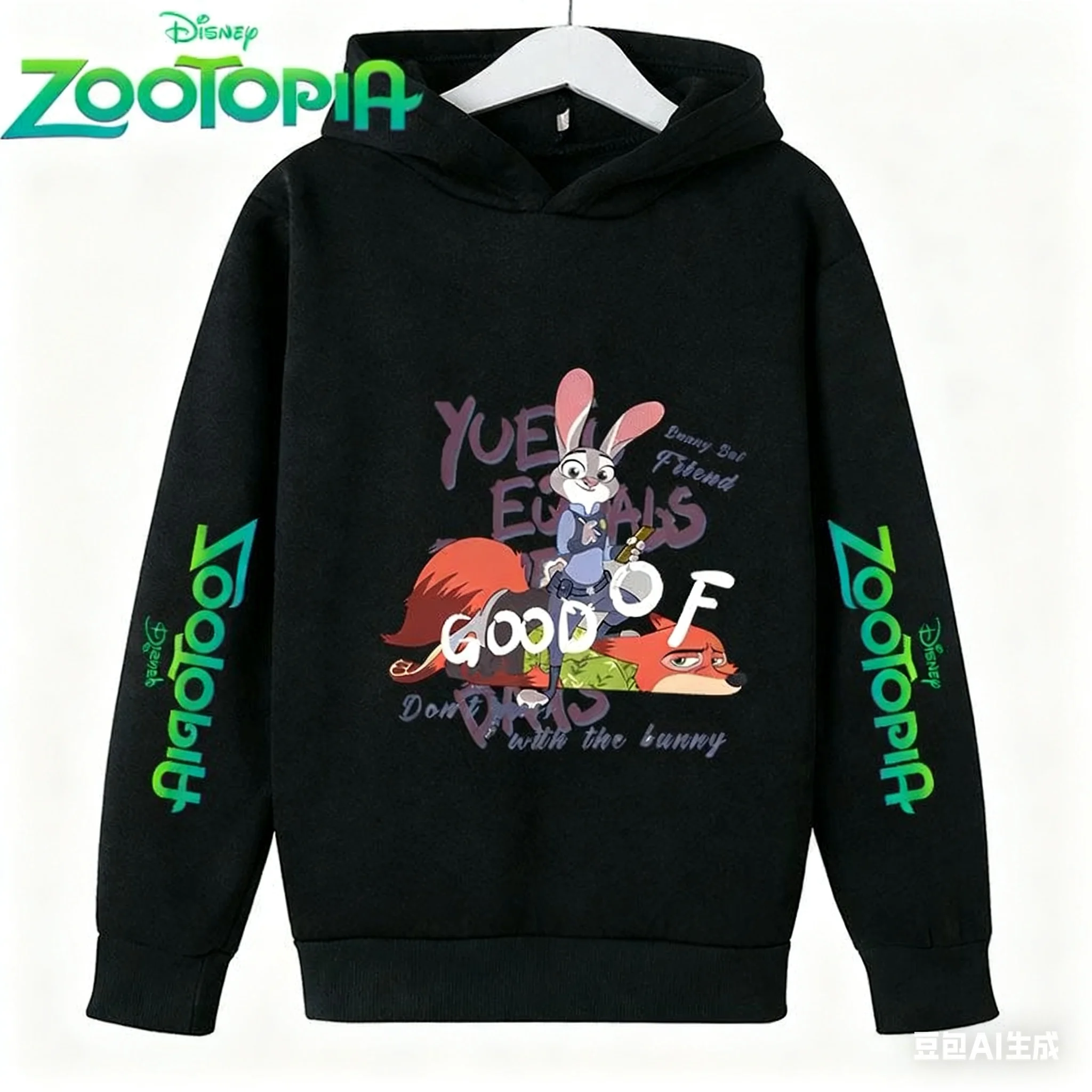 Детская толстовка с капюшоном Disney Zootopia Judy из чистого хлопка, весенне-осенняя модная детская толстовка, мужская и женская толстовка Y2K
Детская толстовка с капюшоном Disney Zootopia Judy из чистого хлопка, весенне-осенняя модная детская толстовка, мужская и женская толстовка Y2K