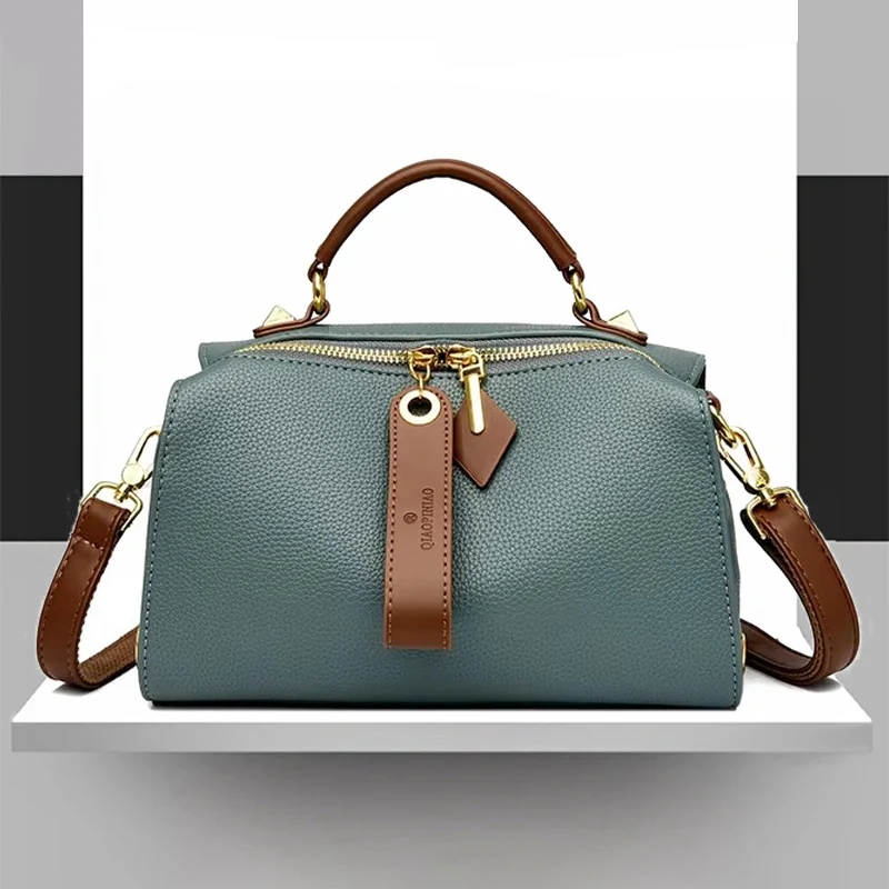 High Quality Solid Color Leather Shoulder Crossbody Bag For Women 2023 Luxury Women's Handbag Designer Female Messenger Tote Sac
High Quality Solid Color Leather Shoulder Crossbody Bag For Women 2023 Luxury Women's Handbag Designer Female Messenger Tote Sac