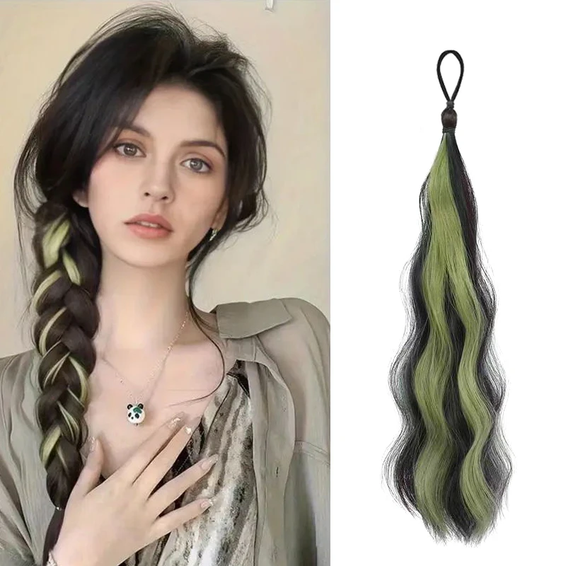 Вьющиеся самозамоточные крученые косы с шаровой головкой, окрашивание, синтетический парик, пучок головы, плетение волос, имитация парика
Вьющиеся самозамоточные крученые косы с шаровой головкой, окрашивание, синтетический парик, пучок головы, плетение волос, имитация парика