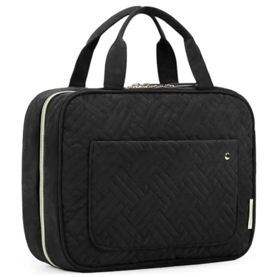 Toiletry Bag Travel Bag with Hanging Hook, Water-resistant Makeup Cosmetic Bag Travel Organizer for Accessories, Shampoo, Full-
Toiletry Bag Travel Bag with Hanging Hook, Water-resistant Makeup Cosmetic Bag Travel Organizer for Accessories, Shampoo, Full-