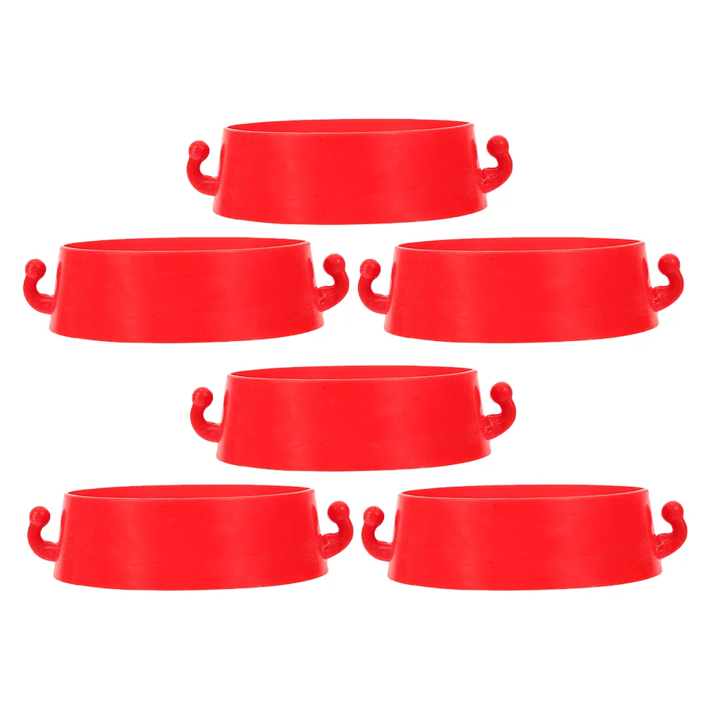 6pcs Cone Chain Connectors Plastic Buckles for Traffic Safety Barriers Parking Lot Cones Lightweight Wearresistant
6pcs Cone Chain Connectors Plastic Buckles for Traffic Safety Barriers Parking Lot Cones Lightweight Wearresistant