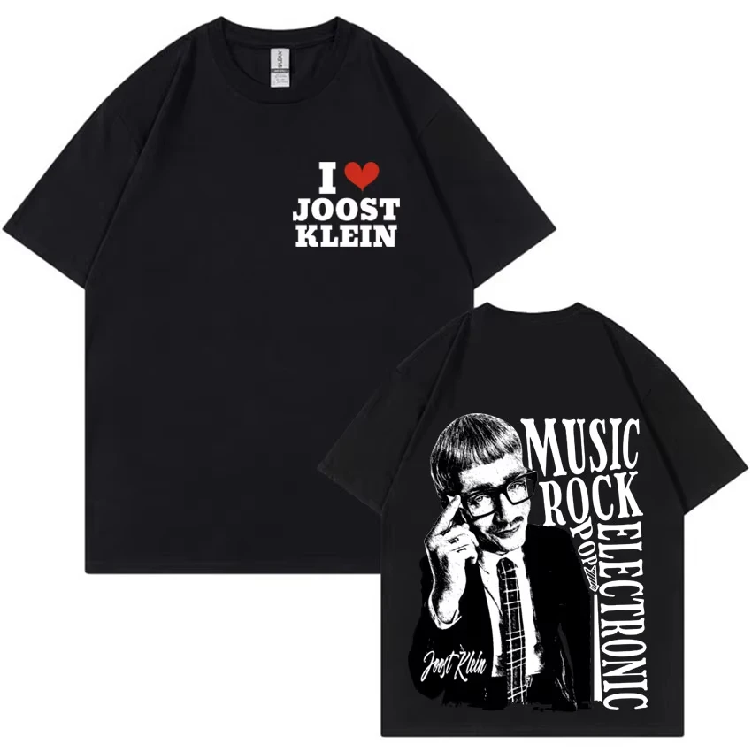 Музыкальная футболка I Love Joost Klein Era Tour, готическая футболка европейского визуального конкурса, мужская летняя футболка из чистого хлопка с принтом
Музыкальная футболка I Love Joost Klein Era Tour, готическая футболка европейского визуального конкурса, мужская летняя футболка из чистого хлопка с принтом