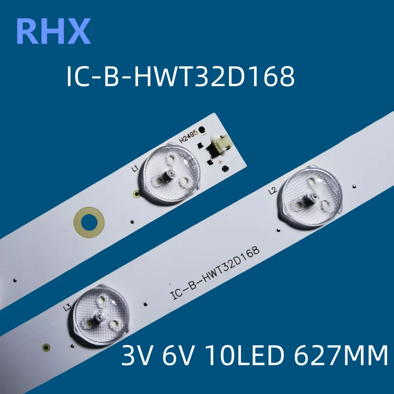 LCD TV backlight strip FOR 32 inch LCD backlit TV light strip IC-B-HWT32D168 10LED 627MM aluminum 100% new
LCD TV backlight strip FOR 32 inch LCD backlit TV light strip IC-B-HWT32D168 10LED 627MM aluminum 100% new