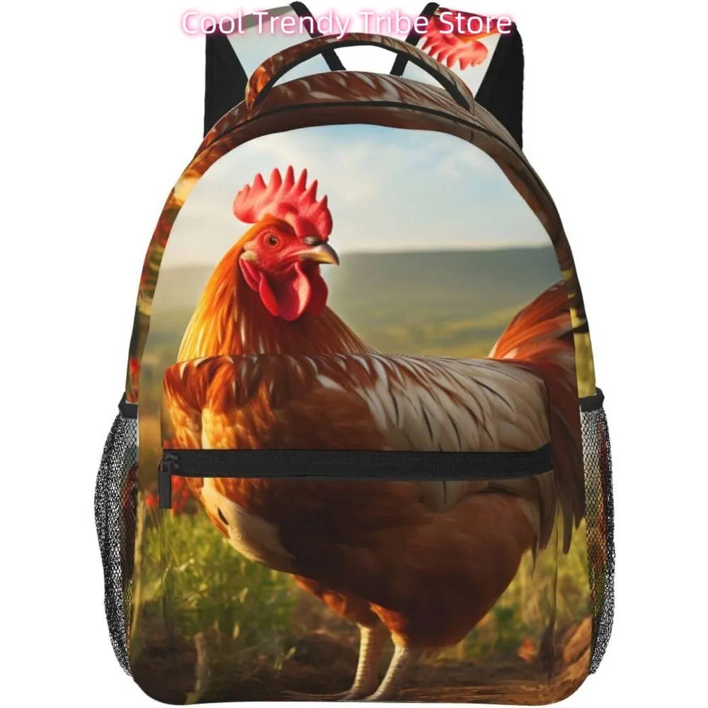 Сумка для ноутбука «Снова в школу», легкий рюкзак для ноутбука Summer Forest Rooster, легкий многоцелевой дорожный повседневный рюкзак унисекс
Сумка для ноутбука «Снова в школу», легкий рюкзак для ноутбука Summer Forest Rooster, легкий многоцелевой дорожный повседневный рюкзак унисекс