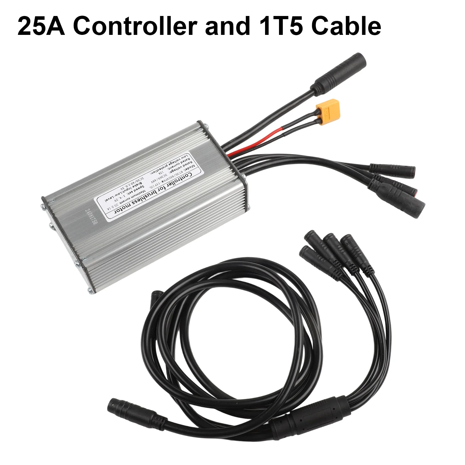 36V/48V 25A motor electric bike Brushless Controller 750W For KT-30A With 1T5 Cable mountain Electric Bicycle Controller parts
36V/48V 25A motor electric bike Brushless Controller 750W For KT-30A With 1T5 Cable mountain Electric Bicycle Controller parts