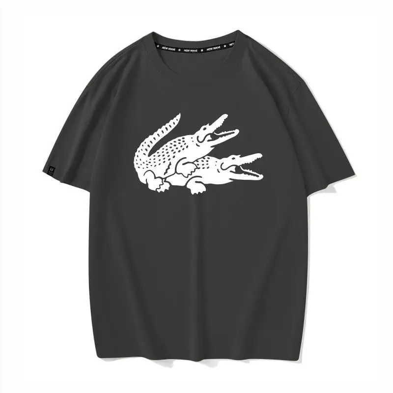 Double Crocodile Evil Fun Funny Pattern Printing Trend Summer New Round Neck Short Sleeve T-shirt Bottoming Shirt Half Sleeve
Double Crocodile Evil Fun Funny Pattern Printing Trend Summer New Round Neck Short Sleeve T-shirt Bottoming Shirt Half Sleeve