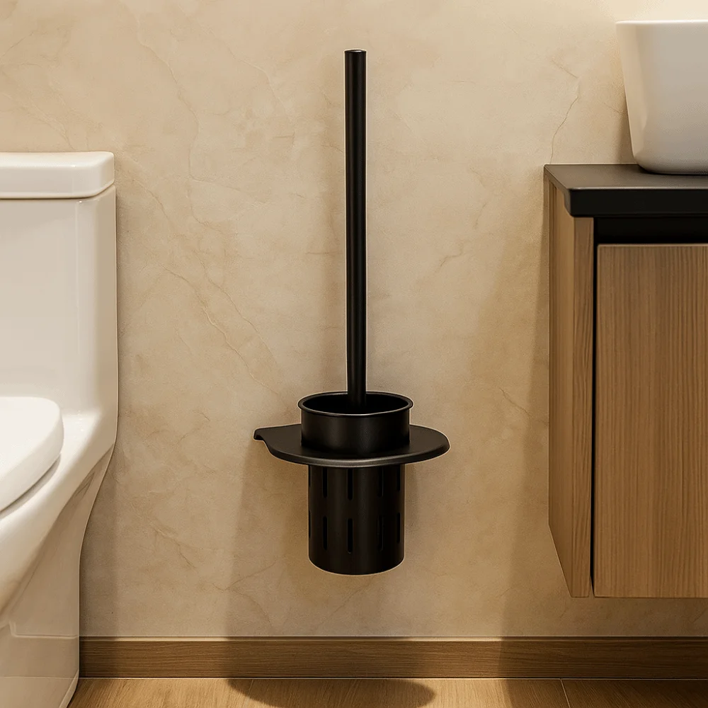 Wall Mounted Toilet Brush Set Rust-proof Long Handle Toilet Brush Holder Breathable Non Perforated Toilet Cleaning Brush
Wall Mounted Toilet Brush Set Rust-proof Long Handle Toilet Brush Holder Breathable Non Perforated Toilet Cleaning Brush