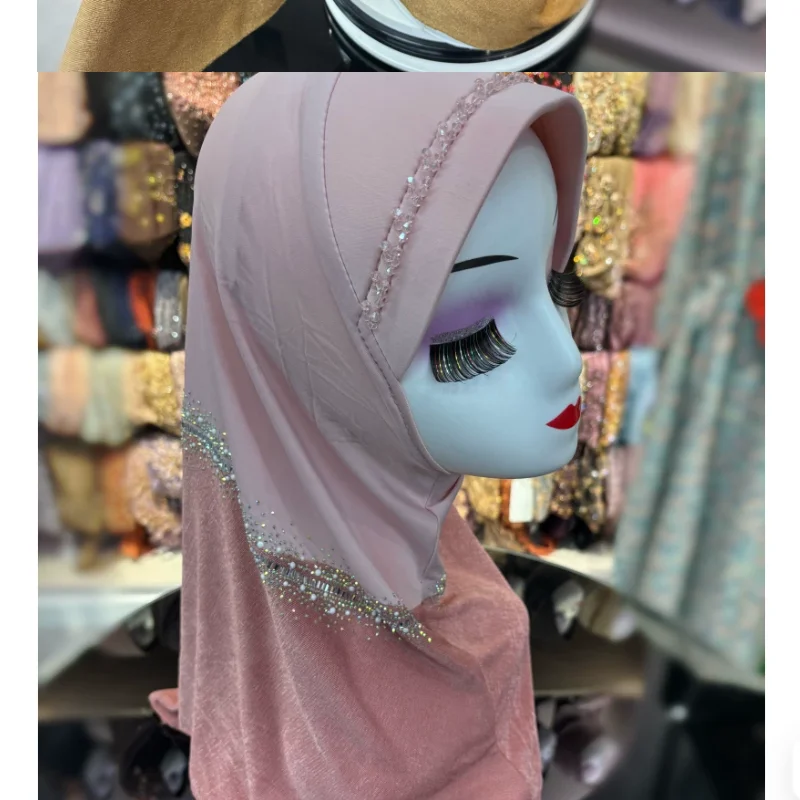 Women's Head Cap Diamond Handmade Head Covering Scarf Hair Covering Hat
Women's Head Cap Diamond Handmade Head Covering Scarf Hair Covering Hat