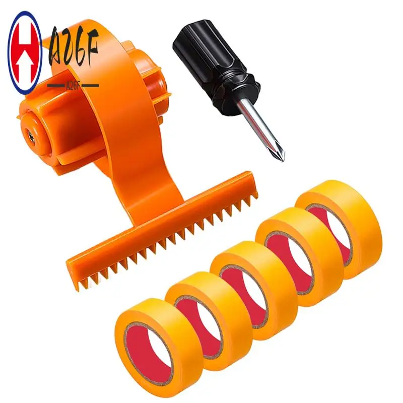 A26F-Masking Tape Dispenser, Masking Paint Tape Applicator W Scale, Adjustable Width For Wall Door Window (With 5 Roll Tape)
A26F-Masking Tape Dispenser, Masking Paint Tape Applicator W Scale, Adjustable Width For Wall Door Window (With 5 Roll Tape)