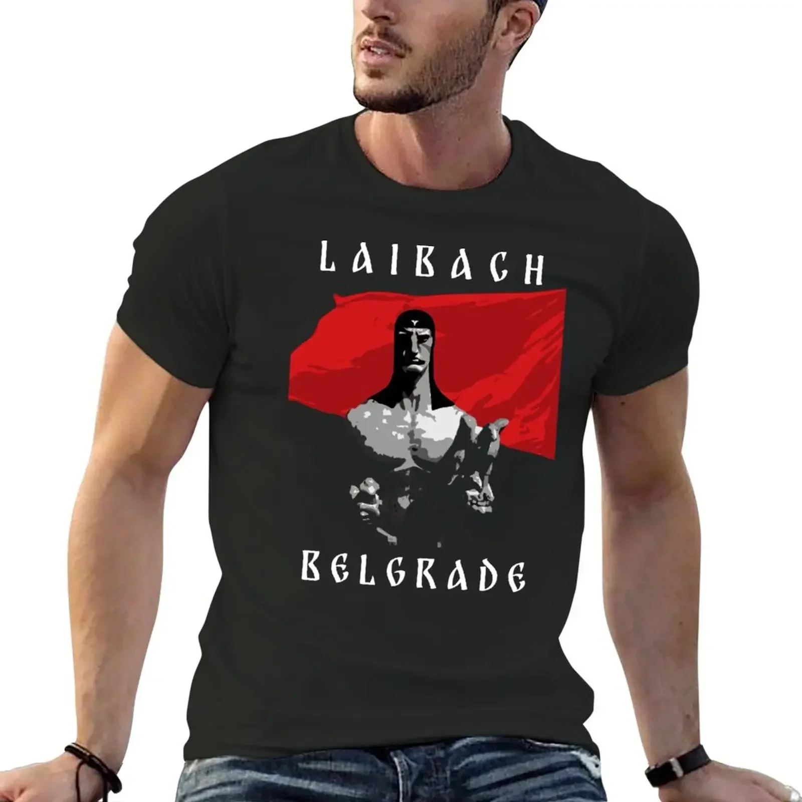 Новая футболка Laibach, кавайная одежда, белые футболки для мальчиков, мужские футболки с рисунком
Новая футболка Laibach, кавайная одежда, белые футболки для мальчиков, мужские футболки с рисунком