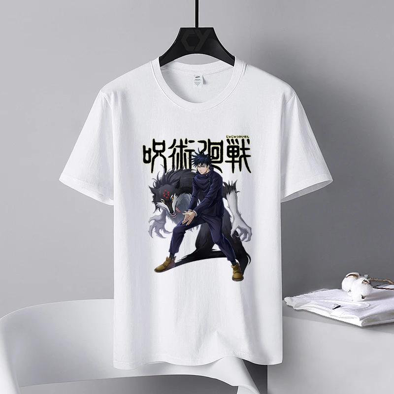 Short Sleeve Tee Anime J-Jujutsu Kaisen Men's Cotton T-shirt Graphic Men's Clothing New in Tops Streetwear Gifts for Boyfriend
Short Sleeve Tee Anime J-Jujutsu Kaisen Men's Cotton T-shirt Graphic Men's Clothing New in Tops Streetwear Gifts for Boyfriend