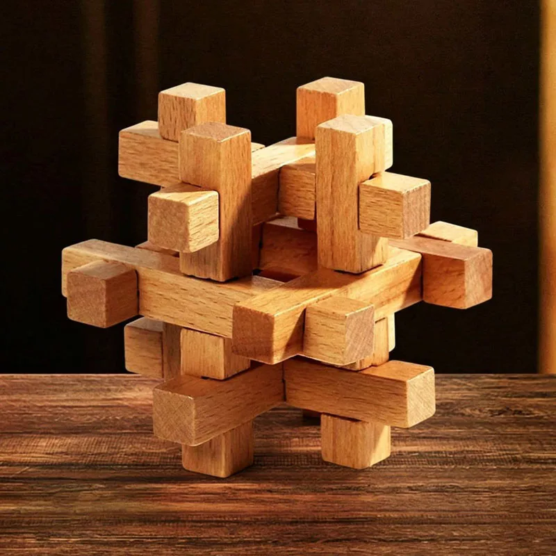 Luban Lock Cage Apart Red Ball Wooden Unlock Interlock Brain Teaser Toys IQ Challenge Educational Gifts For Adults & Kids
Luban Lock Cage Apart Red Ball Wooden Unlock Interlock Brain Teaser Toys IQ Challenge Educational Gifts For Adults & Kids