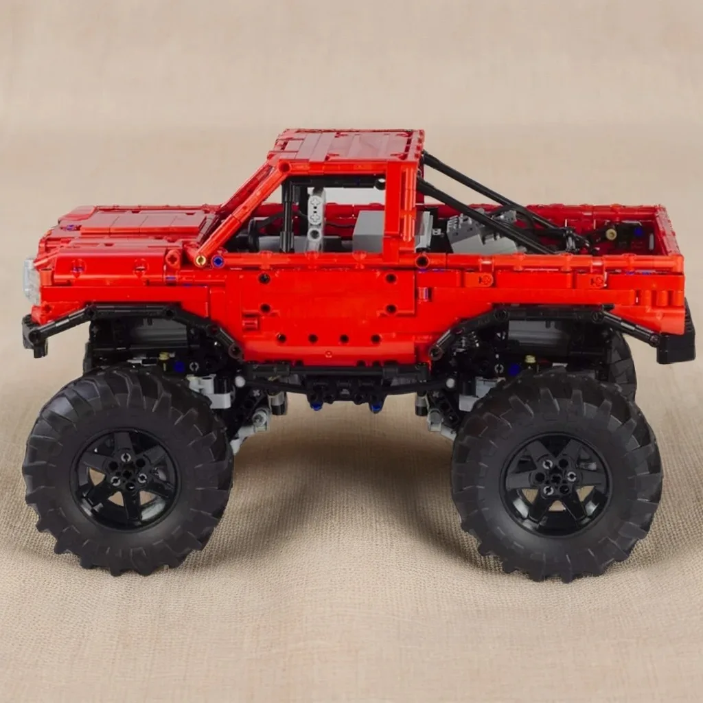 1668 Pcs Monster Truck with Automated Differential Lock Custom MOC Creation Building BlocksToys Gift
1668 Pcs Monster Truck with Automated Differential Lock Custom MOC Creation Building BlocksToys Gift
