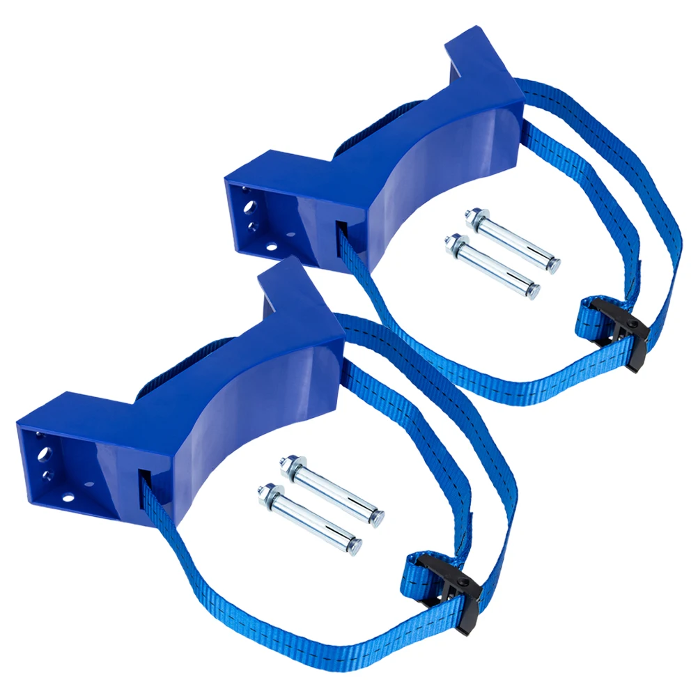 2Pcs Gas Cylinder Holder for 40L Bottles Propane Oxygen Tank Bracket Polypropylene Straps Adjustable Stable Design
2Pcs Gas Cylinder Holder for 40L Bottles Propane Oxygen Tank Bracket Polypropylene Straps Adjustable Stable Design