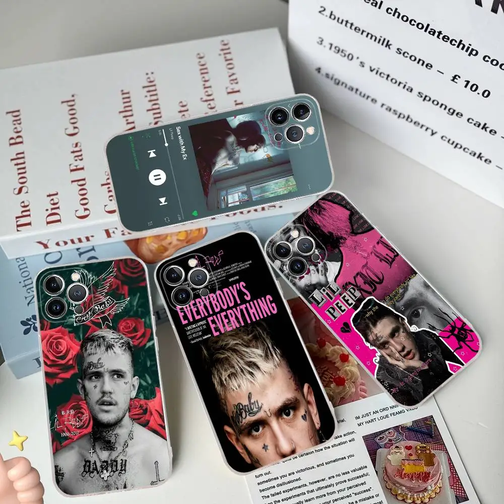 Hip Hop Rapper L-Lil P-Peep Transparent Soft Phone Case For IPhone 15 12 14 16 17 13 Plus 11 Pro Max 13 Pro
Hip Hop Rapper L-Lil P-Peep Transparent Soft Phone Case For IPhone 15 12 14 16 17 13 Plus 11 Pro Max 13 Pro