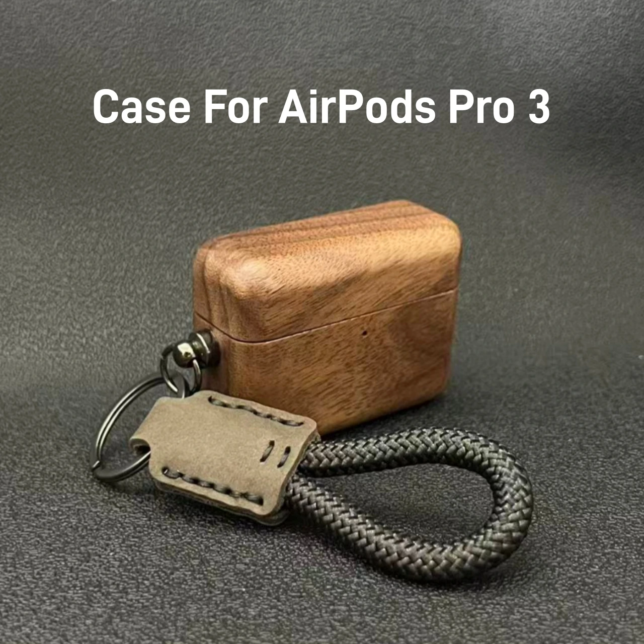 Wood Case for Apple AirPods Pro 3 Headset Protective Cover with lanyard Solid Wood Headphone Shell Wooden Earphone Box Bag
Wood Case for Apple AirPods Pro 3 Headset Protective Cover with lanyard Solid Wood Headphone Shell Wooden Earphone Box Bag