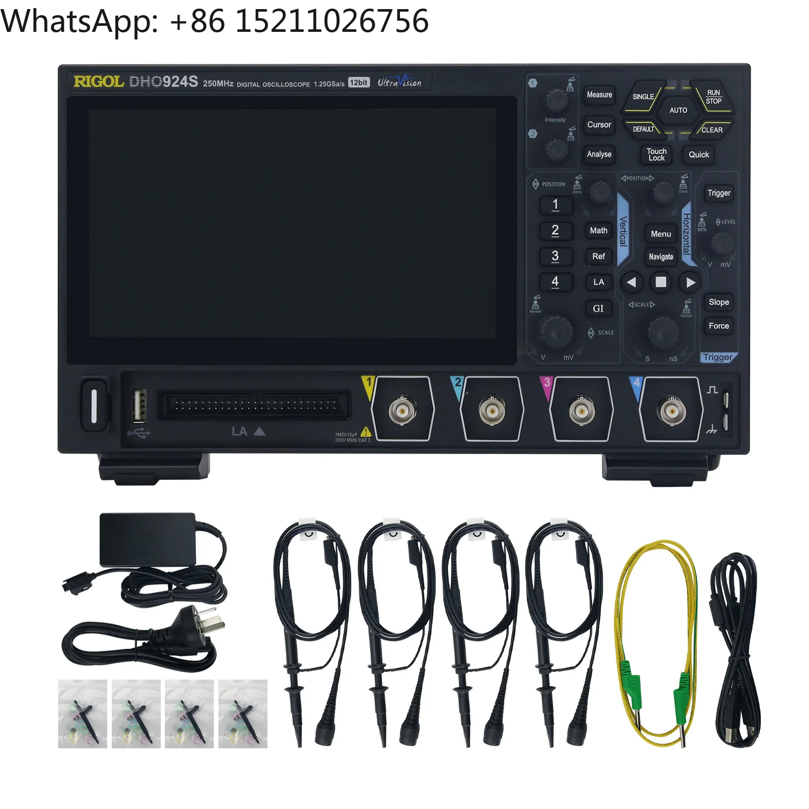- DHO924S, 250 МГц, 4-канальный, 12 бит, 1,25 Гвыб./с, портативный цифровой осциллограф с поддержкой болта, анализ плот-петли
- DHO924S, 250 МГц, 4-канальный, 12 бит, 1,25 Гвыб./с, портативный цифровой осциллограф с поддержкой болта, анализ плот-петли