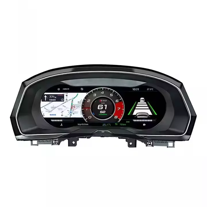 New Upgrade Linux Dashboard LCD Digital Cluster Speedometer Panel For Volkswagen VW Golf 7&Golf 7.5 GTI MK7 2013-2020
New Upgrade Linux Dashboard LCD Digital Cluster Speedometer Panel For Volkswagen VW Golf 7&Golf 7.5 GTI MK7 2013-2020