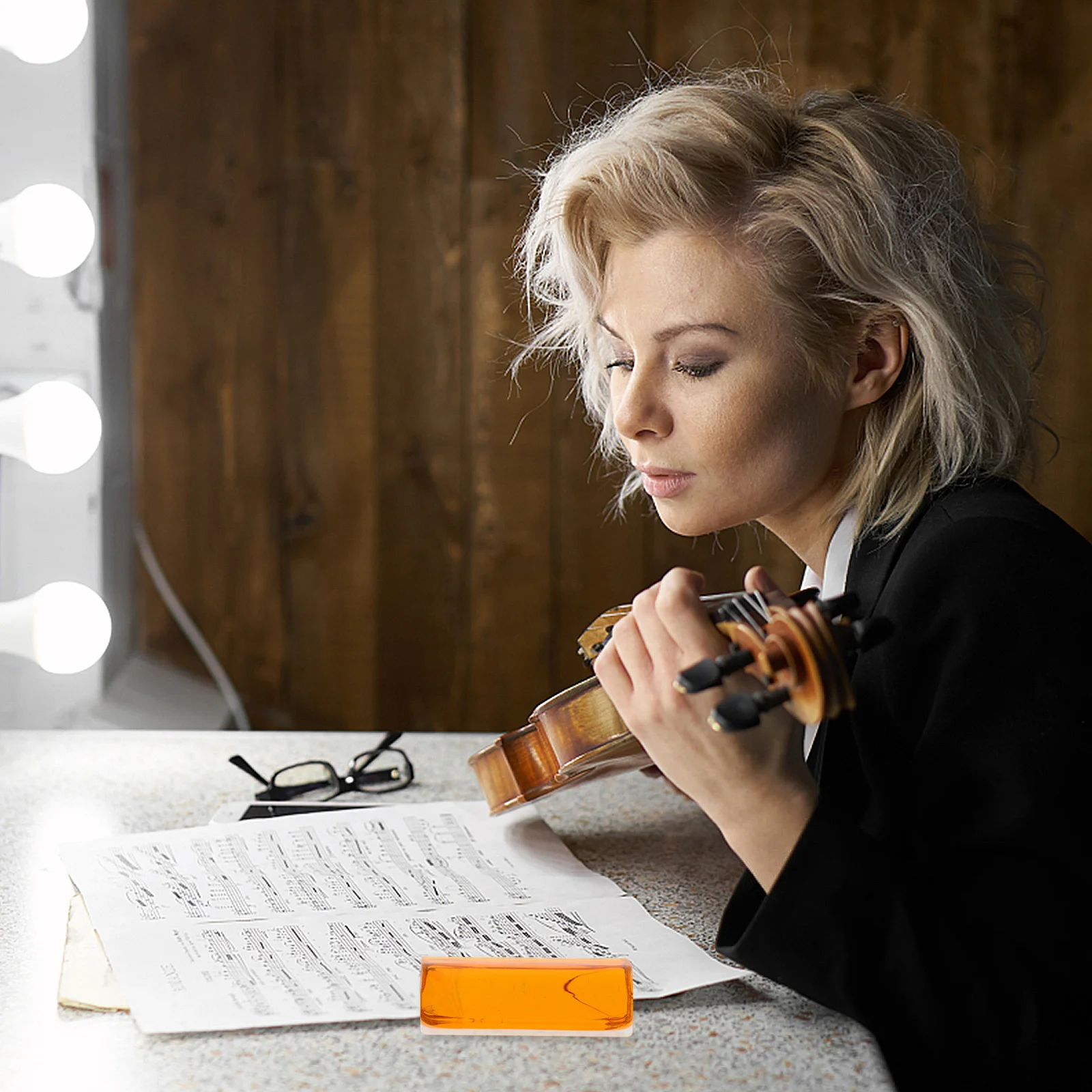 1Pack Premium Natural Rosin for Violin Cello Viola Bow Transparent Rosin in Wooden Storage Case for Violin
1Pack Premium Natural Rosin for Violin Cello Viola Bow Transparent Rosin in Wooden Storage Case for Violin