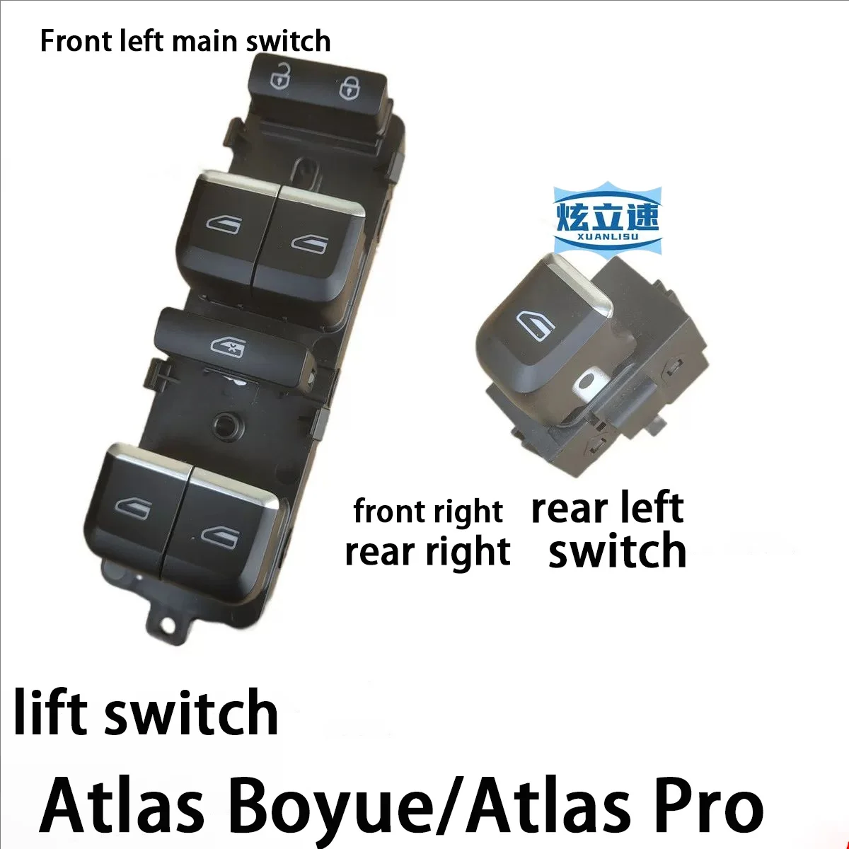 Geely Atlas Boyue/Atlas Pro Proton X70 Emgrand X7 переключатель подъема переднего и заднего стекла в сборе
Geely Atlas Boyue/Atlas Pro Proton X70 Emgrand X7 переключатель подъема переднего и заднего стекла в сборе