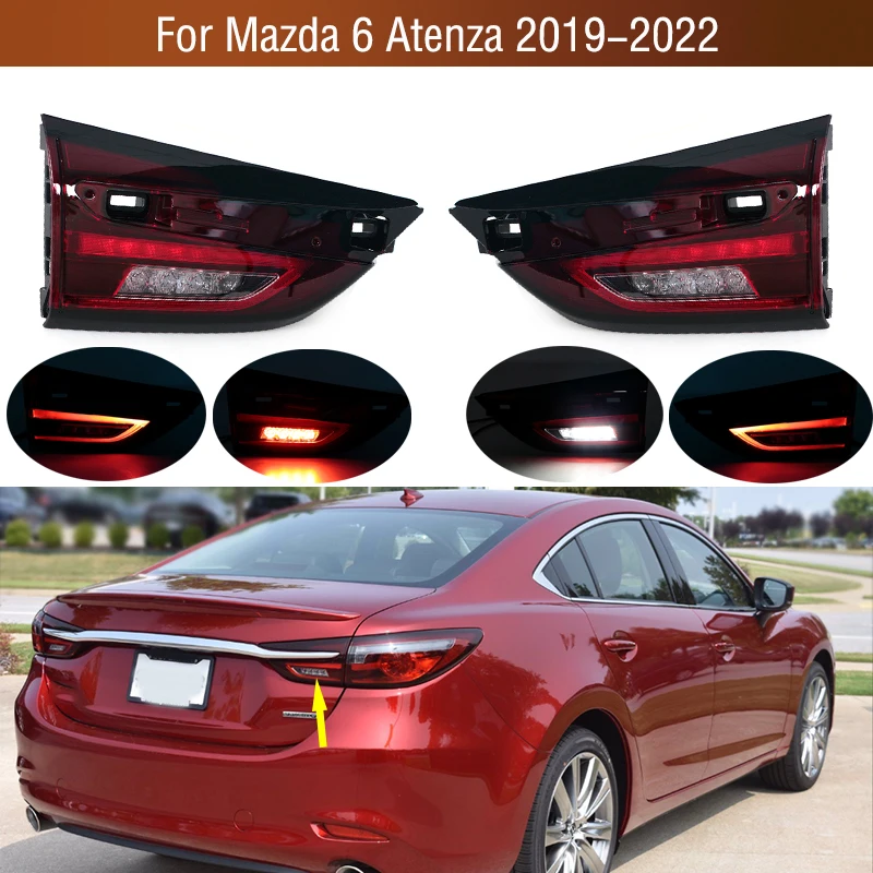 Car LED Tail Light Rear Bumper Brake Stop Reverse Lamp For Mazda 6 Atenza 2019 2020 2021 2022 Taillight Taillamp
Car LED Tail Light Rear Bumper Brake Stop Reverse Lamp For Mazda 6 Atenza 2019 2020 2021 2022 Taillight Taillamp