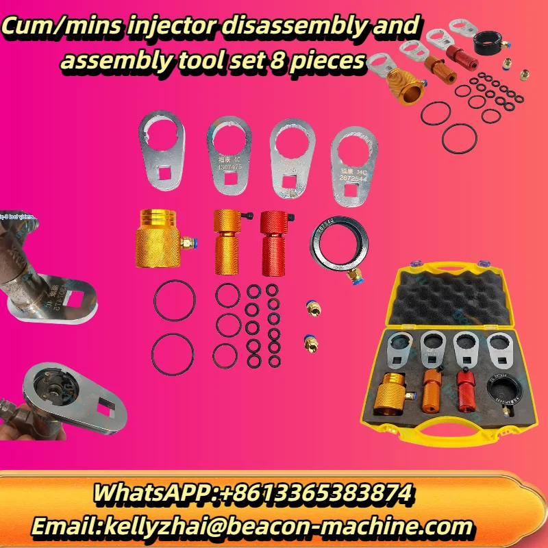 Набор инструментов для разборки из 8 предметов для инжектора Cumiins Essential, ремонтный комплект для автомобиля
Набор инструментов для разборки из 8 предметов для инжектора Cumiins Essential, ремонтный комплект для автомобиля
