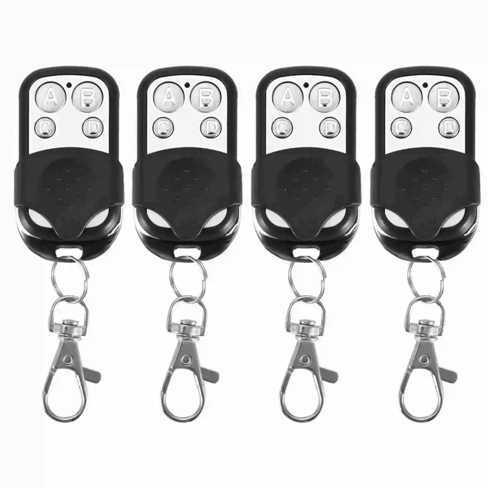 4pcs Universal Cloning Wireless Remote Control Key Fob For Car Door Garage Gate 433.92mhz
4pcs Universal Cloning Wireless Remote Control Key Fob For Car Door Garage Gate 433.92mhz