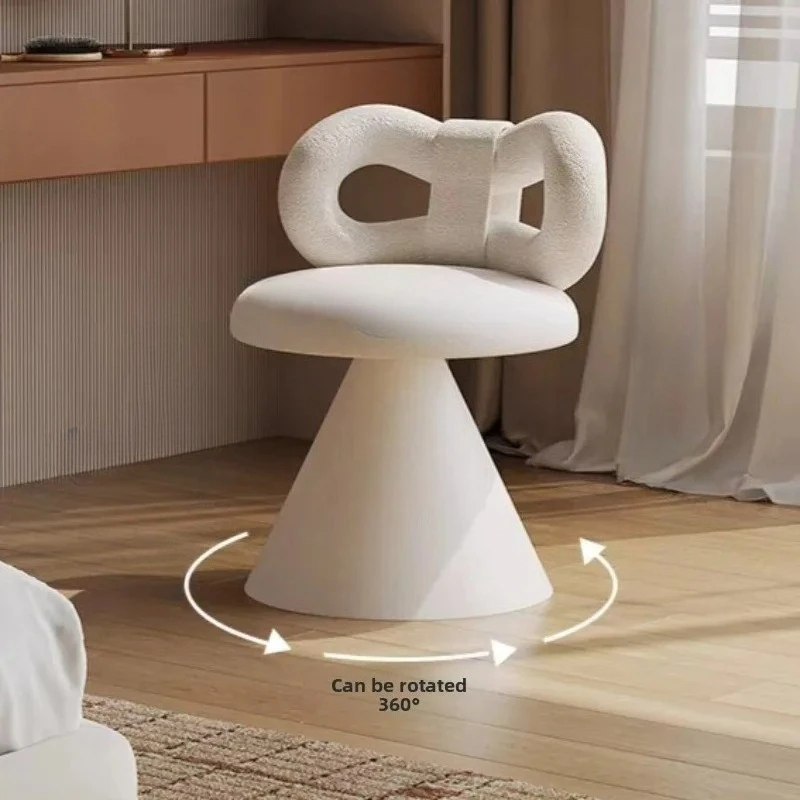 Dressing chair, rotating dressing chair for women in the bedroom, cream style armchair, bow chair, dressing stool, leisure chair
Dressing chair, rotating dressing chair for women in the bedroom, cream style armchair, bow chair, dressing stool, leisure chair
