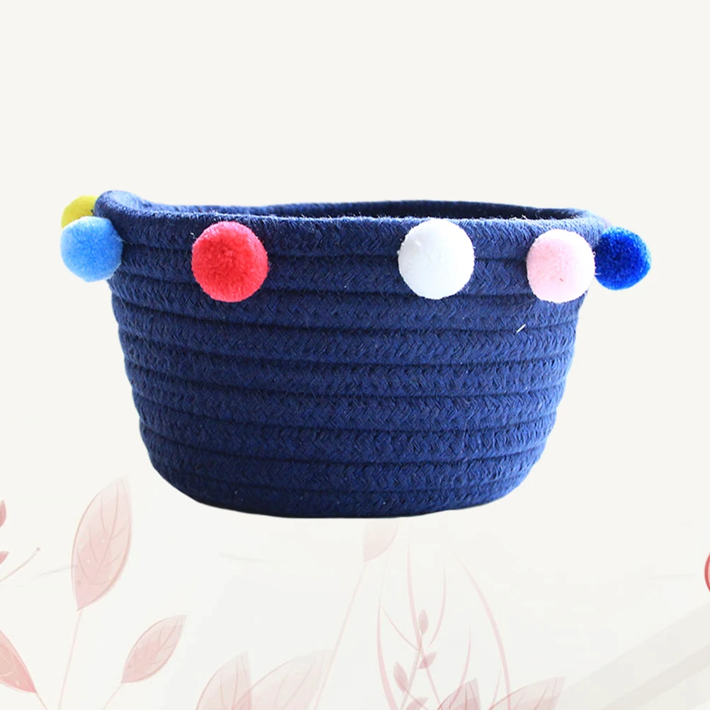 Cotton Woven Storage Basket Foldable Organizer Container Handles Multiuse Desktop Sundries Holder Eco-Friendly Nordic
Cotton Woven Storage Basket Foldable Organizer Container Handles Multiuse Desktop Sundries Holder Eco-Friendly Nordic